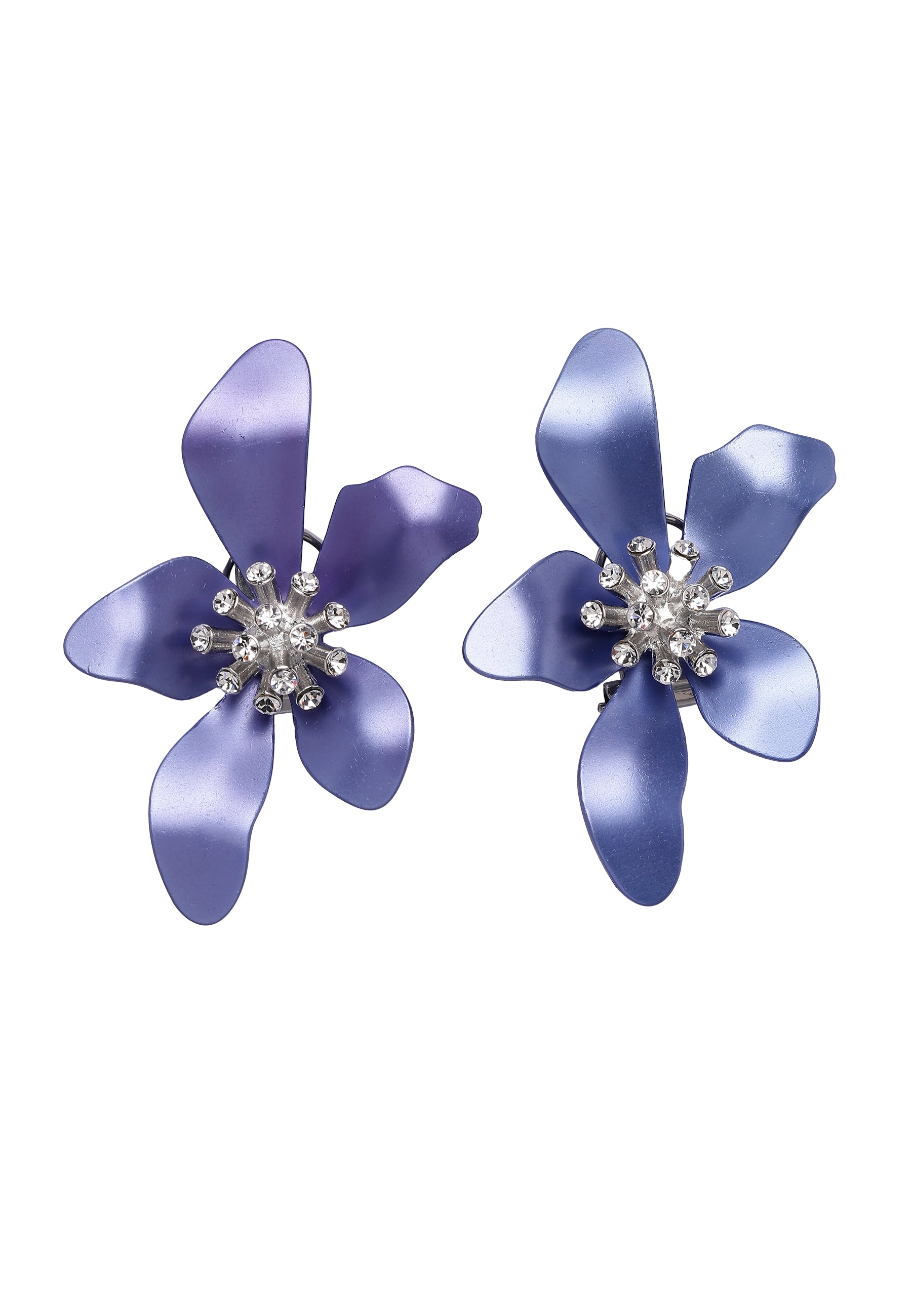 Boucles d'oreilles en forme de fleur
