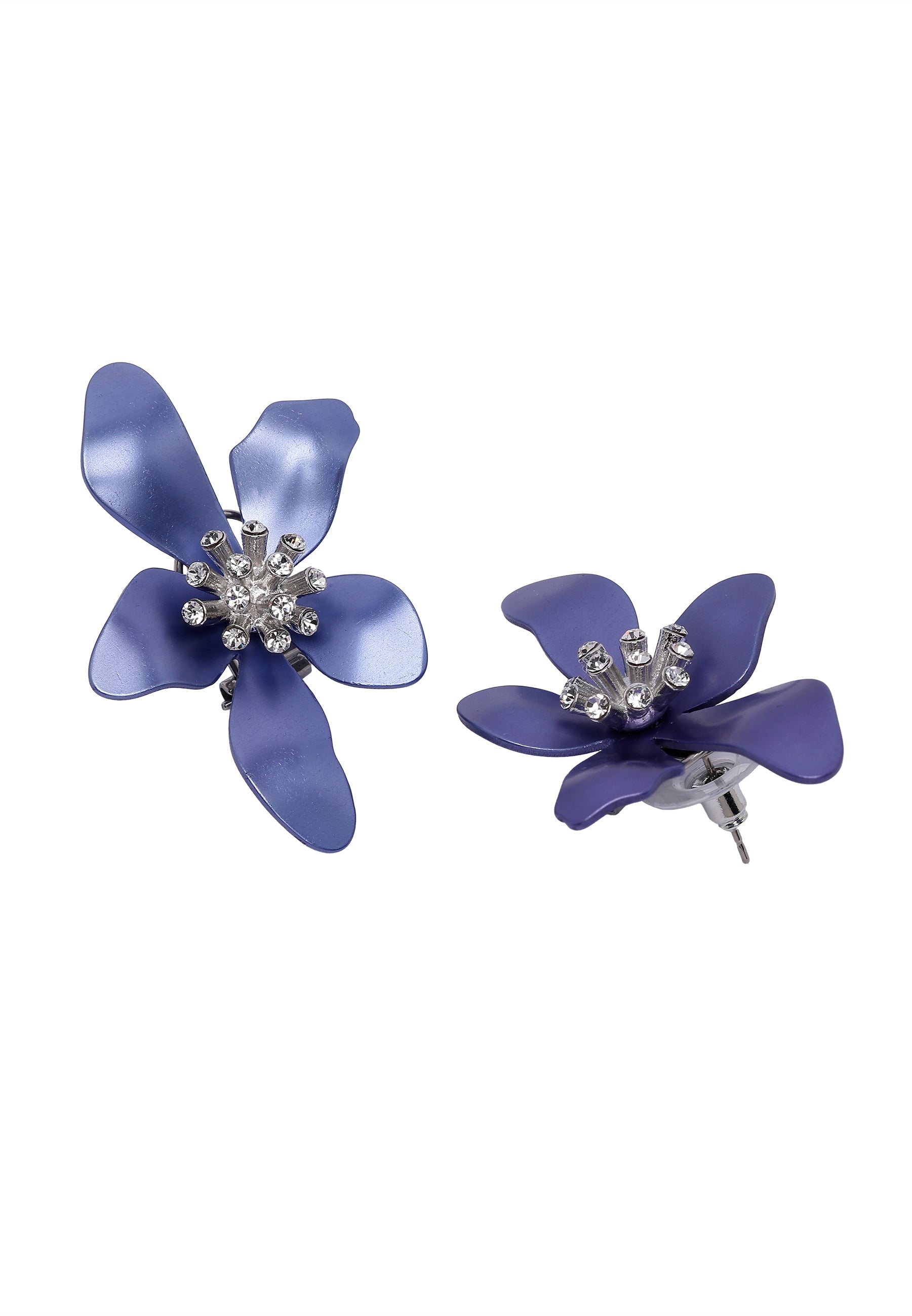 Boucles d'oreilles en forme de fleur